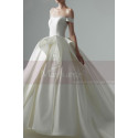 Robe De Bal Princesse Mariage Blanc Cassé Jupe Multi Couche - Ref M1266 - 04