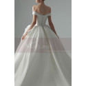 Robe De Bal Princesse Mariage Blanc Cassé Jupe Multi Couche - Ref M1266 - 05