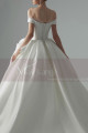 Robe De Bal Princesse Mariage Blanc Cassé Jupe Multi Couche - Ref M1266 - 05