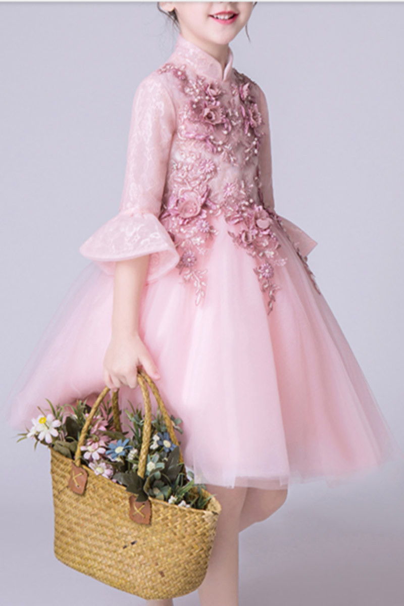 Pink Girls Dresses For Special Occasions