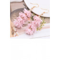 Beautiful pink flower fancy earrings - Ref B0103 - 03