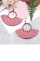 Boucle oreille vintage rose - Ref B0101 - 02