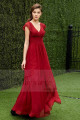 RASPBERRY LONG RED DRESS FOR COCKTAIL - Ref L785 - 04