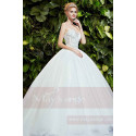 magnifique robe pour mariage bustier perle corsage - Ref M362 - 06