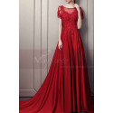 Elegant Long Ball Gown Dress With Sleeves - Ref L1933 - 06