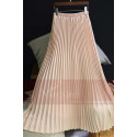 robe rose poudre longue elegante - Ref ju071 - 02