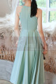 Tea Lenght Mint Green Short Wedding Guest Dresses Thin Strap - Ref C1986 - 04