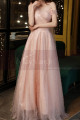 Gorgeous Peach Pink Bridesmaid Dress With Stylish Veil Top - Ref L2046 - 06