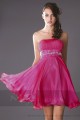 Pink Fuchsia Short Homecoming Dress - Ref C179 - 02