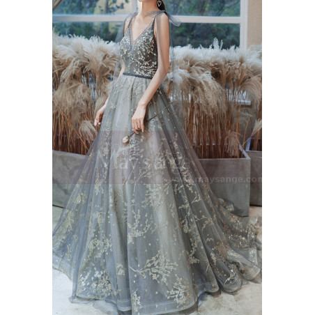 Robe Pour Mariage Demoiselle D'honneur Bretelles Amovibles