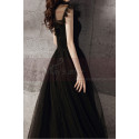 Squared Neckline Brown Formal Evening Gowns In Vintage Style - Ref L2034 - 02