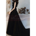Squared Neckline Brown Formal Evening Gowns In Vintage Style - Ref L2034 - 03