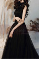 Squared Neckline Brown Formal Evening Gowns In Vintage Style - Ref L2034 - 05