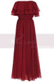 Trendy Ruffle Strapless Fluid Boho Maxi Dress For Cocktail - Ref L2052 - 02