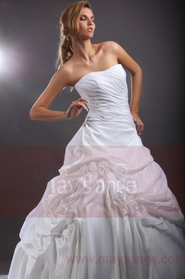 Beach wedding dress Alyssa for marriage ceremony - M053 #1