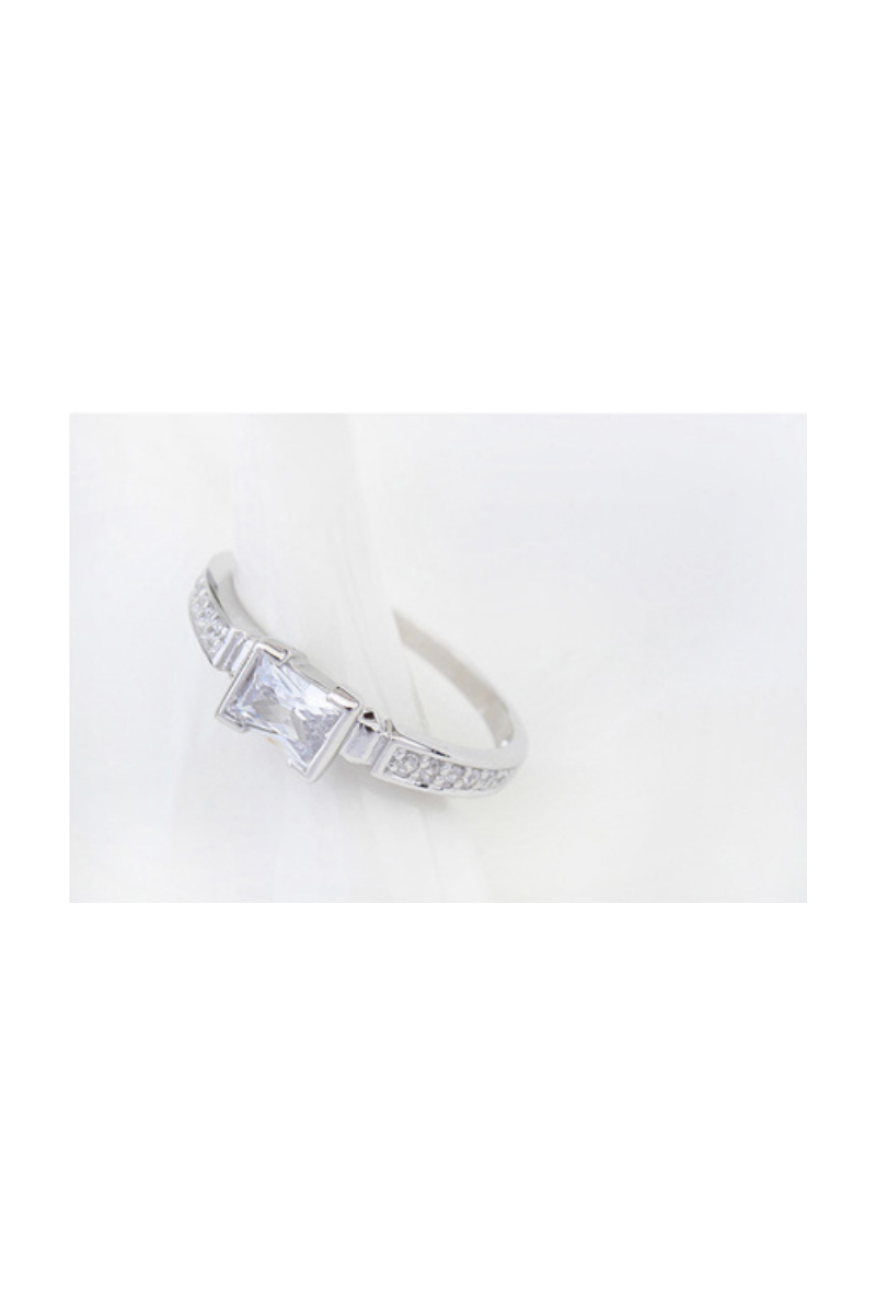 Pretty & stylish custom wedding rings for women cute crystal - Ref 22297 - 01