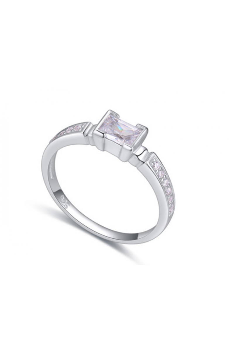 grossiste Bague femme inoxydable, Strass de zirconia Couleur Violet