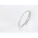 Simple affordable thin ring womens silver - Ref 22988 - 02