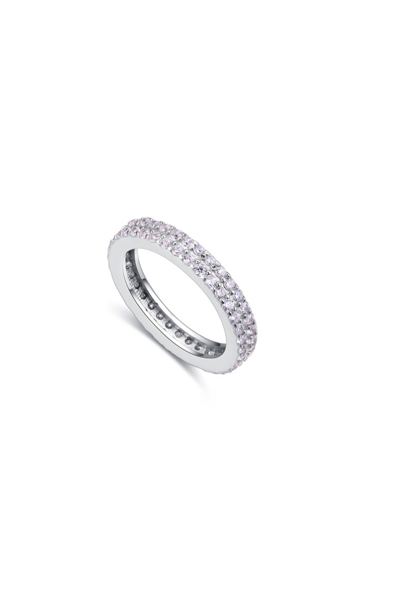 Thick sterling silver rings for women - Ref 24021 - 01