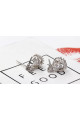 New fashion Jewelry silver trending earrings with nail clasp - Ref 28955 - 02