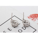 New fashion Jewelry silver trending earrings with nail clasp - Ref 28955 - 03