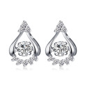 New fashion Jewelry silver trending earrings with nail clasp - Ref 28955 - 07