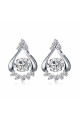 New fashion Jewelry silver trending earrings with nail clasp - Ref 28955 - 07