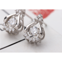 New fashion Jewelry silver trending earrings with nail clasp - Ref 28955 - 08