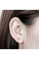 Stud earrings with sterling silver ball fashion cheap trend - Ref 29650 - 07
