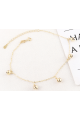 Affordable golden bracelet adjustable and stylish thin chain - Ref 31410 - 04