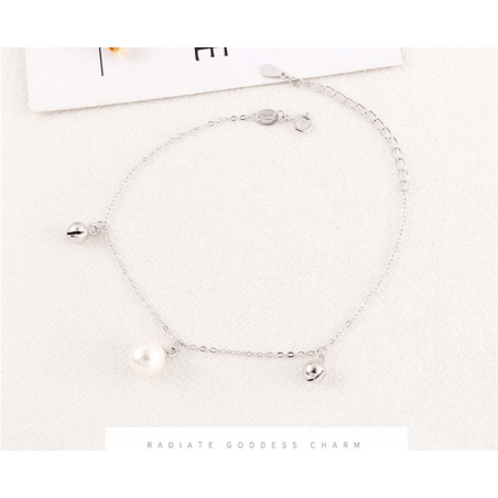 Bracelet Maille Réglable En Argent 925 Pour Femme - Modèle Avec étoile - Neuf Avec étiquettes