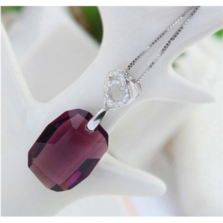 Pendentif femme argent pas cher avec pierre magnifique