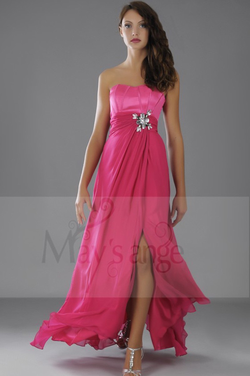 Prom and evening dresses Luxury fuchsia