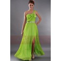 Robe de soirée Verte Pomme longue robe d'été - Ref L155 - 02