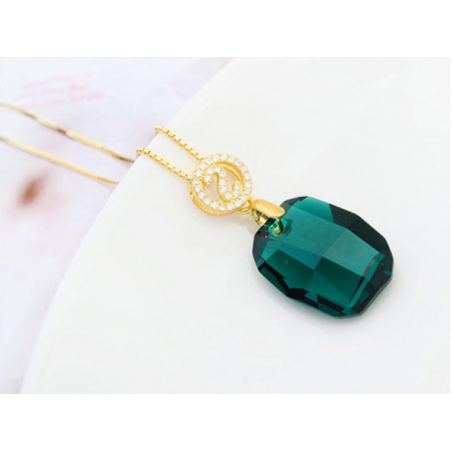 Collier Plastron Maille Dorée Avec Brillants - Style Ethnique, Très Bon état