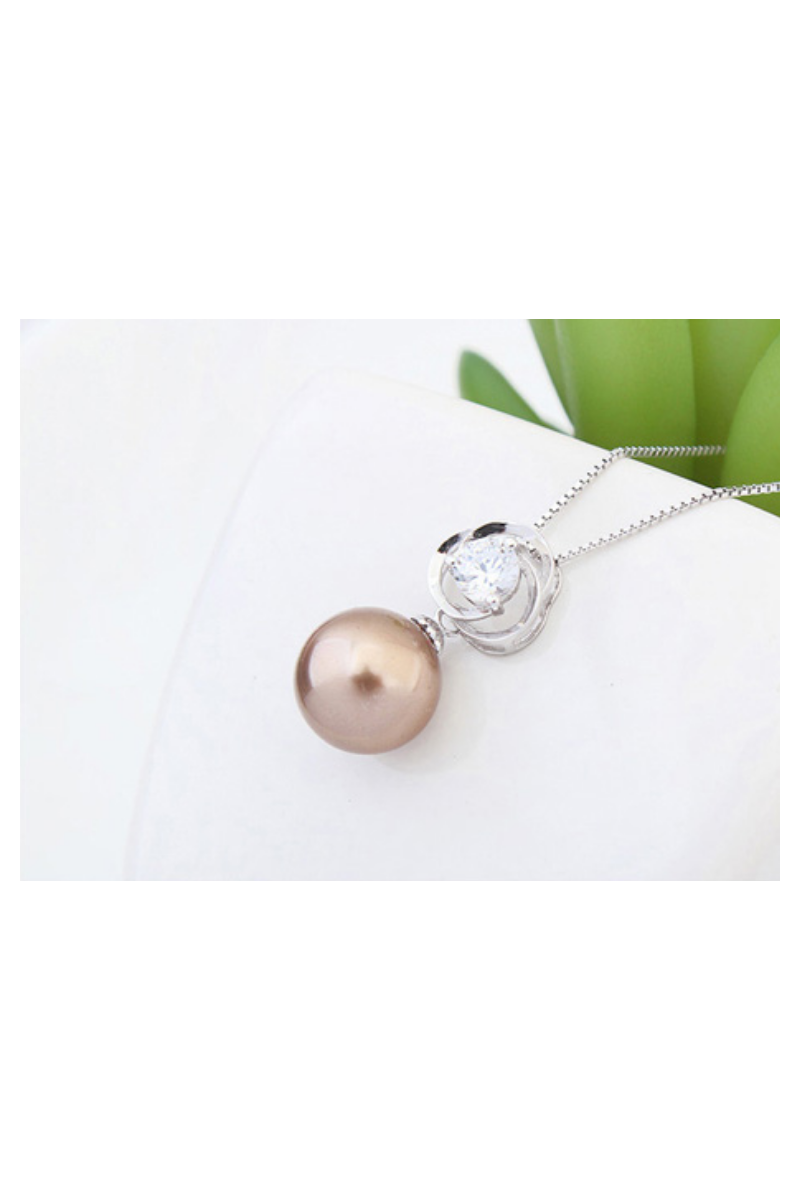 Pendentif Boule Argent 925 Lisse – Bijou Rond Minimaliste Élégant Pour Femme, NicoWerk 14 Mm