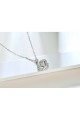 Collier en chaine argent sterling avec pendentif couronne royale - Ref 28706 - 05