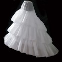 Jupon pour robe A-line avec petite traîne - Ref 8835 - 02