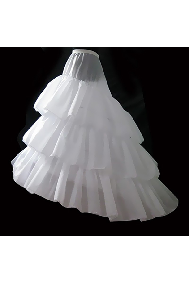 Buy Mojonnie Petticoats for Women 4 Hoop Crinoline Petticoat for Wedding  Dress, 5 Ruffles Layers Ball Gown Half Slips Underskirt Online at  desertcartINDIA