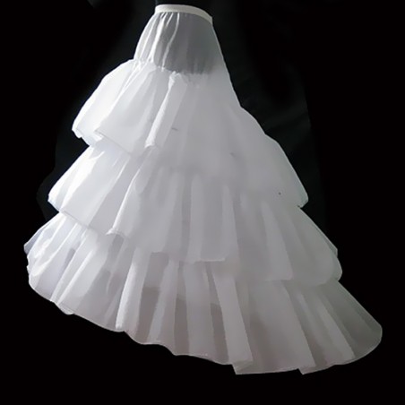 Jupon pour robe A-line avec petite traîne