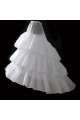 Jupon pour robe A-line avec petite traîne - Ref 8835 - 02