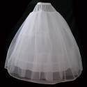 Affordable wedding hoop skirt white - Ref 8801 - 02