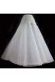 Jupon robe de mariée taille serrée blanc - Ref 8860 - 02