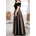 Two-Tone Tulle Skirt Designer Evening Gowns With Lacing Back - Ref L2233 - 03
