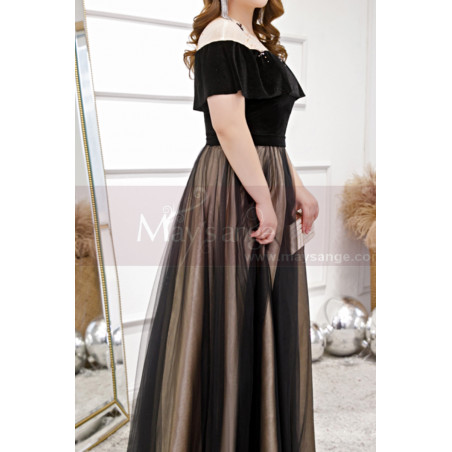 two tone tulle skirt