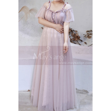 Best Women's Formal Dresses Old Pink With Adjustable Straps