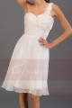 Promotion robe de cocktail  C684  blanc - Ref C684 Promo - 02