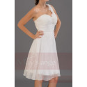 Promotion robe de cocktail  C684  blanc - Ref C684 Promo - 04