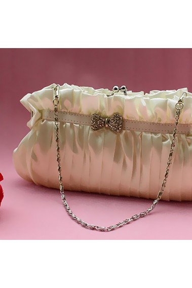 Beige clutch online sparkly butterfly - SAC192 #1