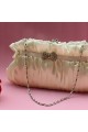 Beige clutch online sparkly butterfly - Ref SAC192 - 02